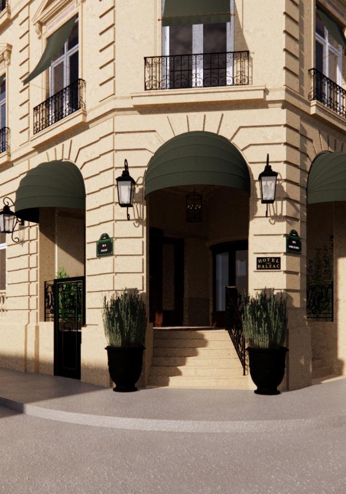 Hotel Balzac Paris Exterior photo